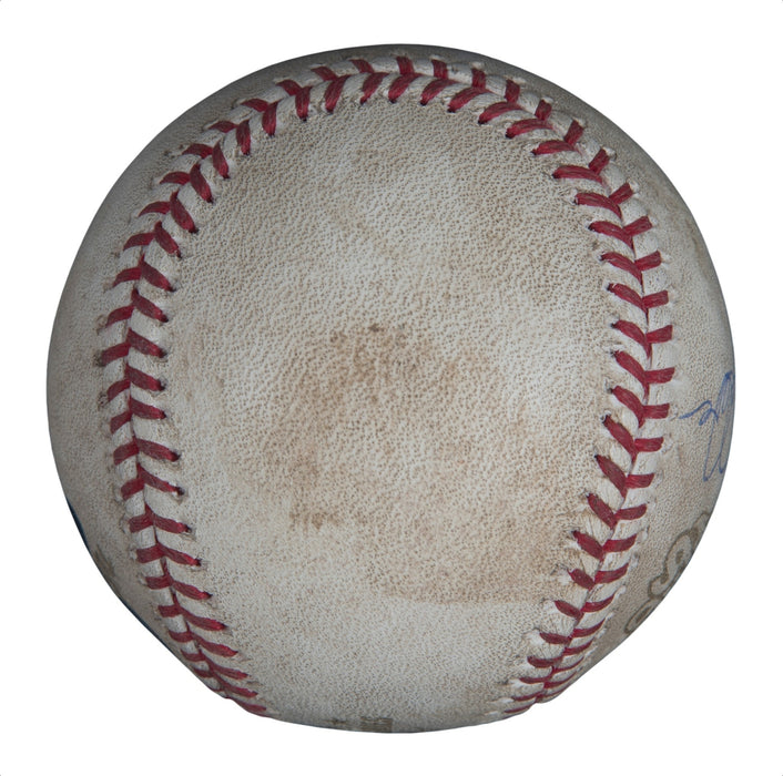 Derek Jeter Signed 2009 World Series Game 1 Game Used Baseball Steiner COA