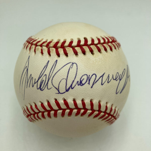 Arnold Schwarzenegger Single Signed National League Baseball PSA DNA COA