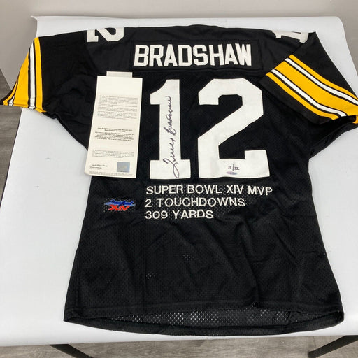 Terry Bradshaw Signed Limited Edition Pittsburgh Steelers Upper Deck UDA COA