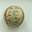 1955 Cleveland Indians Team Signed Official American League Baseball Larry Doby