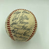 1955 Cleveland Indians Team Signed Official American League Baseball Larry Doby