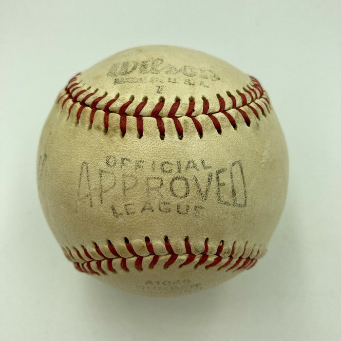 Rare Joe Gordon Single Signed Autographed Baseball HOF With JSA COA