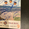 1969 NY Mets World Series Champs Team Signed Yearbook Nolan Ryan Tom Seaver JSA