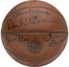 1975-76 Boston Celtics NBA Champs Team Signed Game Used Basketball Beckett COA