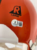 Leroy Kelly Signed Cleveland Browns Full Size Authentic Helmet Beckett Certified