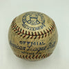 1927 New York Yankees WS Champs Team Signed Baseball Babe Ruth & Lou Gehrig PSA