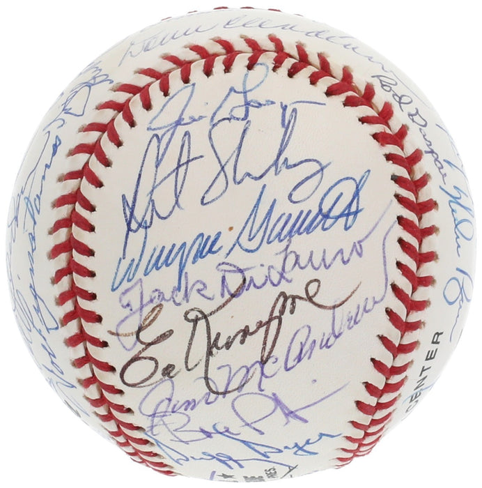 1969 New York Mets Champs Team Signed Baseball Tom Seaver Nolan Ryan 35 Sigs BAS