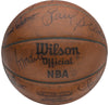 1975-76 Boston Celtics NBA Champs Team Signed Game Used Basketball Beckett COA
