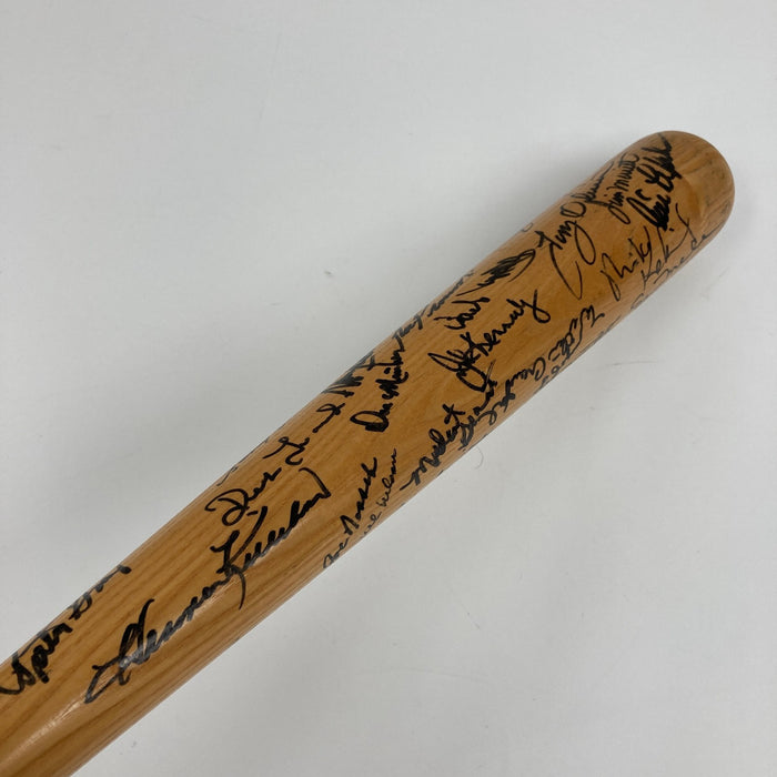 1965 Los Angeles Dodgers World Series Champs Team Signed Baseball Bat JSA COA