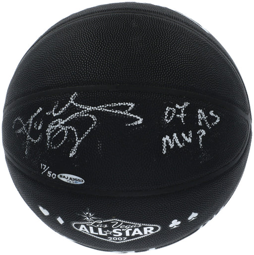 Kobe Bryant 2007 All Star Game MVP Signed Basketball  17/50 Upper Deck UDA