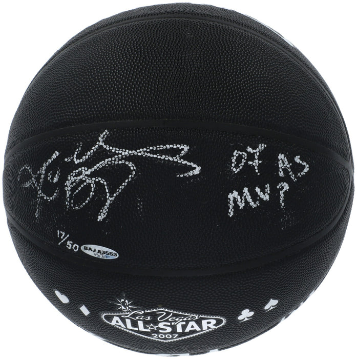 Kobe Bryant 2007 All Star Game MVP Signed Basketball  17/50 Upper Deck UDA