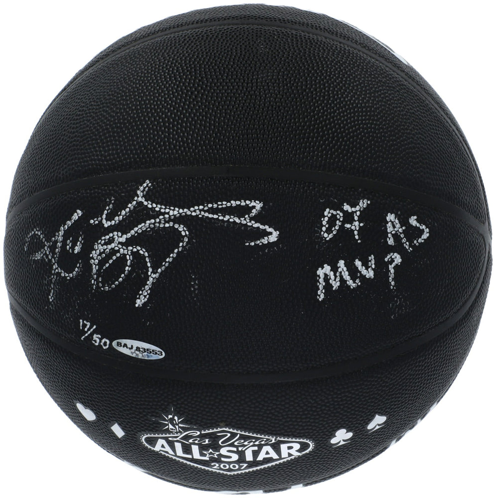 Kobe Bryant 2007 All Star Game MVP Signed Basketball  17/50 Upper Deck UDA