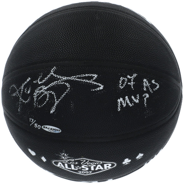 Kobe Bryant 2007 All Star Game MVP Signed Basketball  17/50 Upper Deck UDA