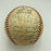 1953 Decatur Commodores Minor League Champions Team Signed Baseball JSA COA RARE