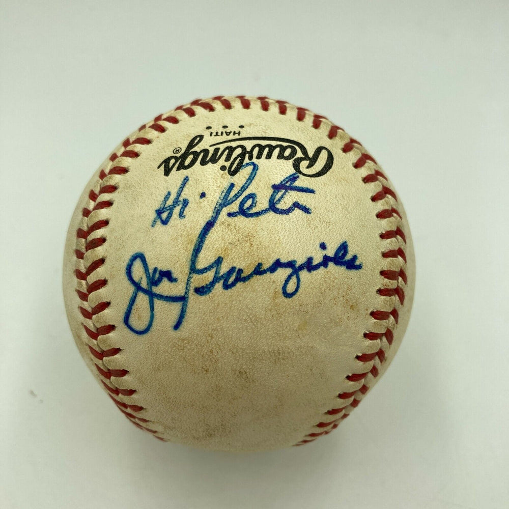 Joe Garagiola Signed Vintage Official National League Feeney Baseball
