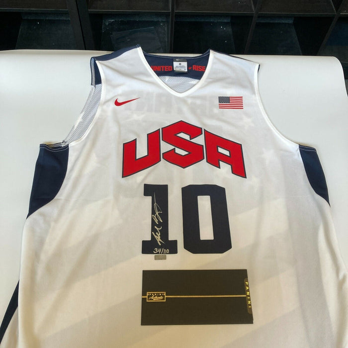 Kobe Bryant Signed Team USA Authentic Nike Olympics Jersey Panini COA #34/100