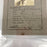 Fred Clarke Signed 1923 Mexico ID Baseball Hall Of Fame Dec. 1960 PSA DNA