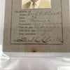 Fred Clarke Signed 1923 Mexico ID Baseball Hall Of Fame Dec. 1960 PSA DNA