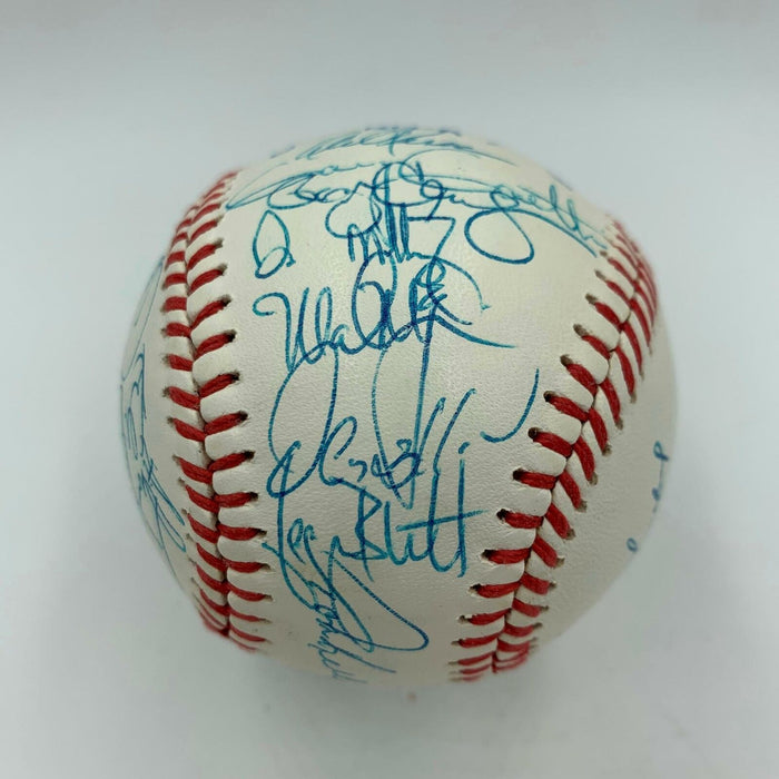 1988 All Star Game Signed Baseball Kirby Puckett George Brett Cal Ripken Jr JSA