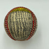 Beautiful Hand Painted George Sosnak Folk Art Baseball Eddie Stanky 1/1 Signed