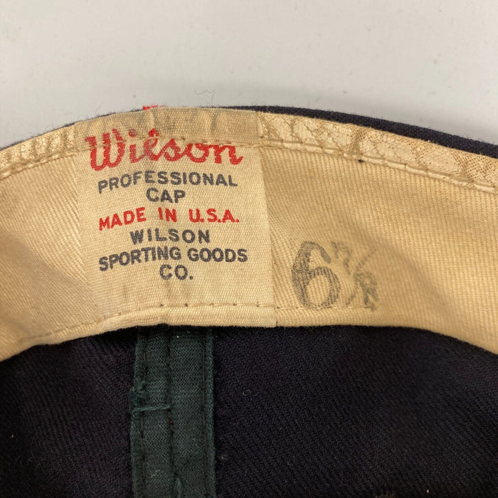 Vintage 1960’s Washington Senators Game Used Wilson Baseball Cap Hat