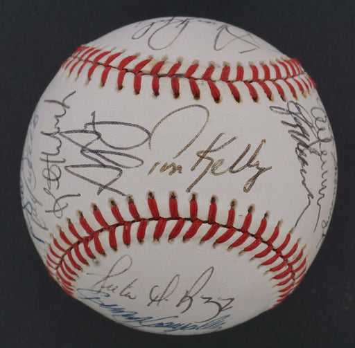 1989 Minnesota Twins Team Signed American League Baseball Beckett Kirby Puckett