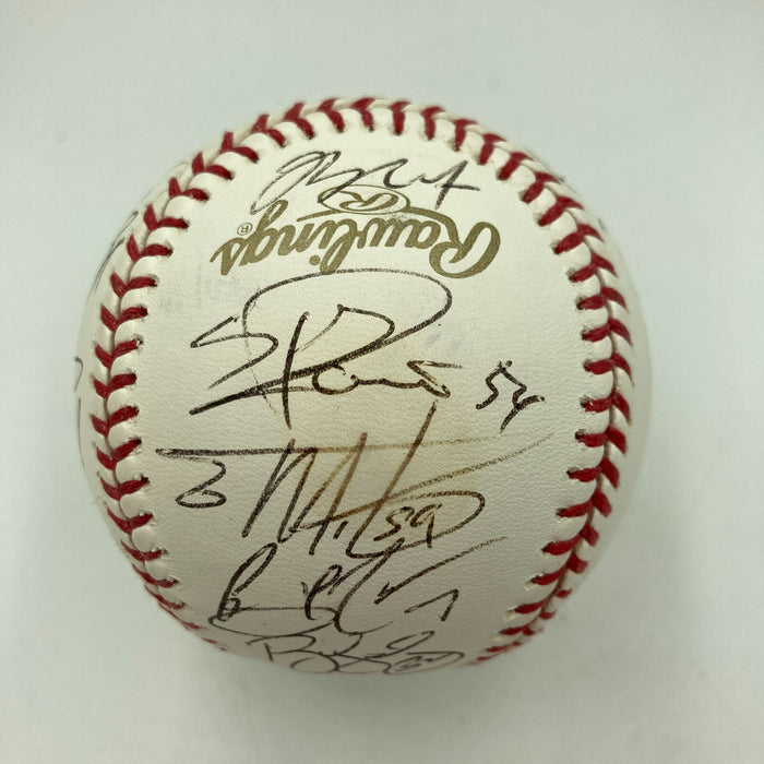 2012 San Francisco Giants World Series Champs Team Signed W.S. Baseball JSA COA