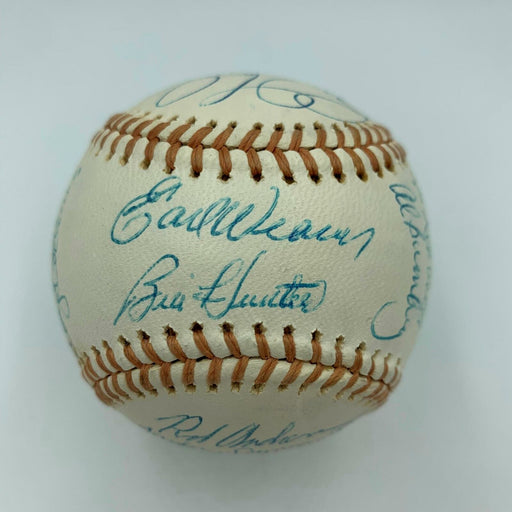Beautiful 1973 Baltimore Orioles Team Signed Official American League Baseball