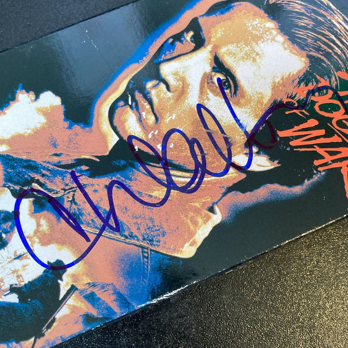 Christopher Walken Signed Autographed The Dogs Of War VHS Movie With JSA COA