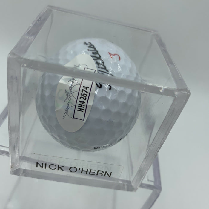 Nick O'Hern Signed Autographed Golf Ball PGA With JSA COA