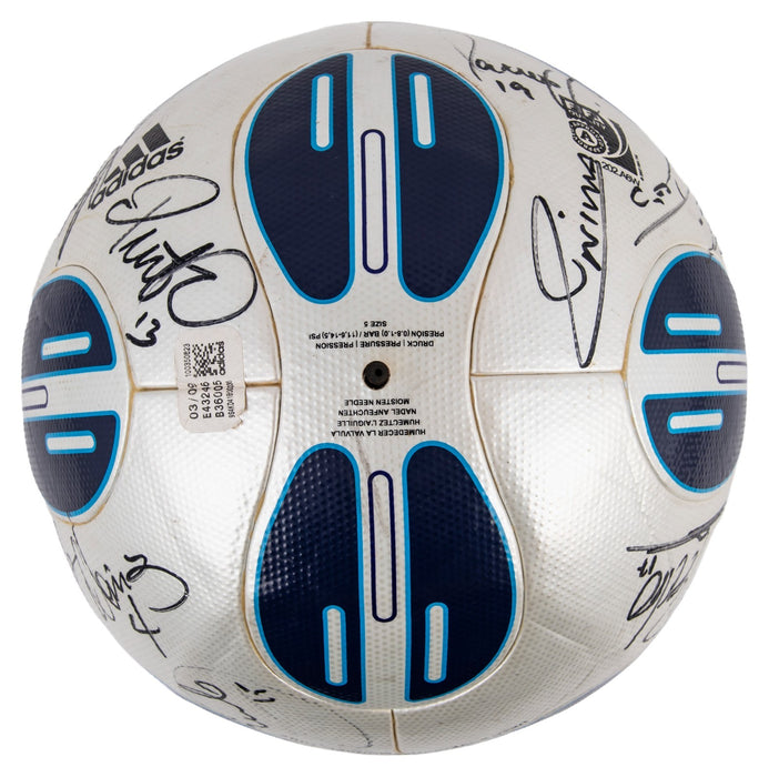 Lionel Messi 2009 FC Barcelona UEFA Champions Team Signed Soccer Ball JSA COA