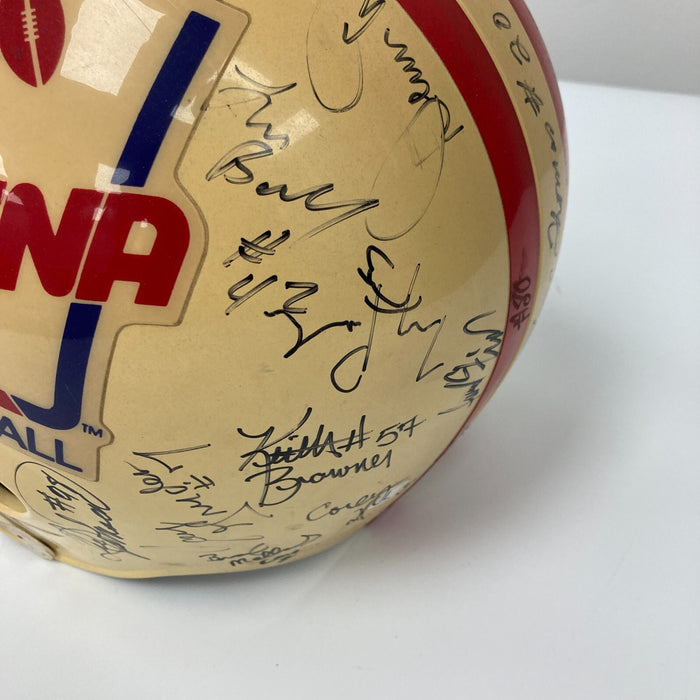 1993 Tampa Bay Storm Arena Football World Champions Team Signed Helmet