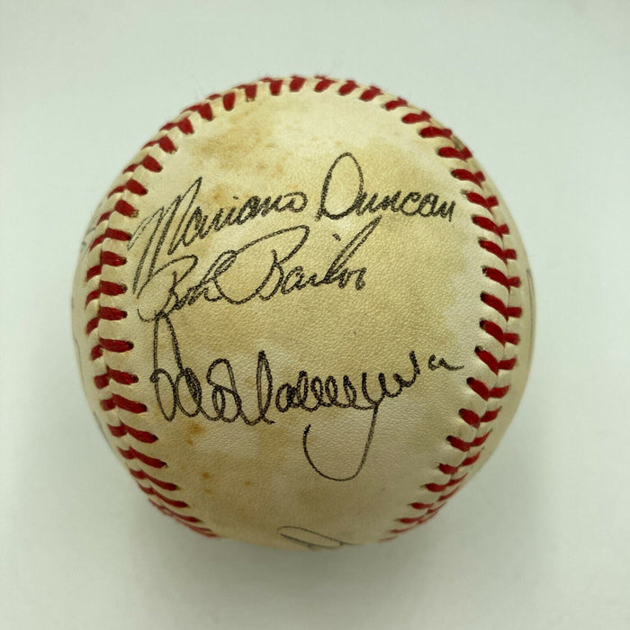 1985 Los Angeles Dodgers Team Signed Official National League Baseball