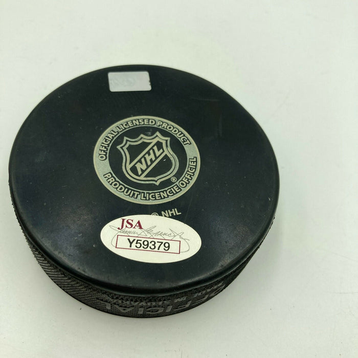 2012-13 Chicago Blackhawks Stanley Cup Team Signed Hockey Puck JSA COA