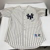 Yogi Berra Signed Game Used New York Yankees Old Timers Day Jersey JSA COA