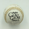 Gold Glove Winners Signed Official Gold Baseball With 11 Signatures JSA COA