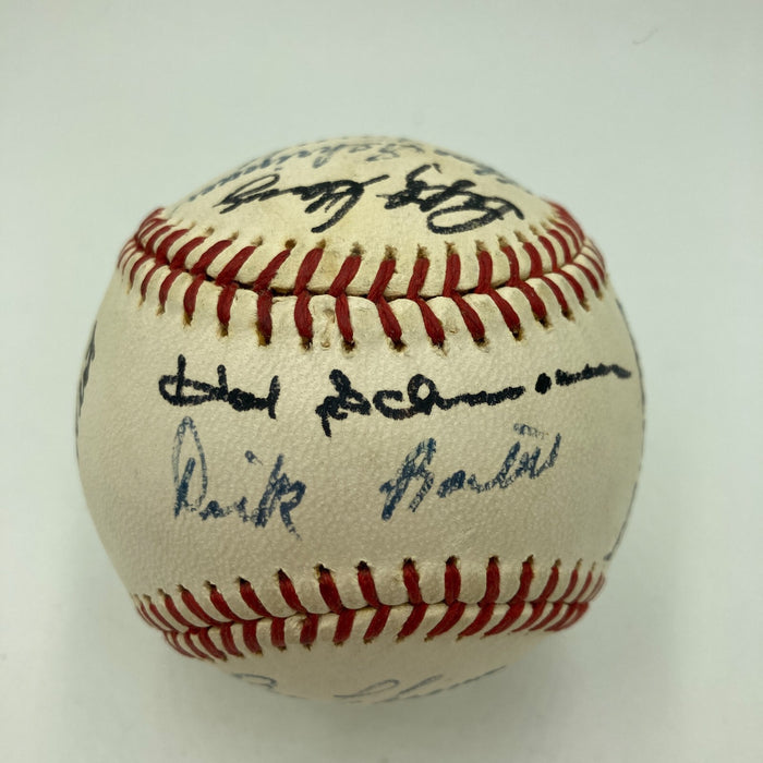 1933 Inaugural First Ever All Star Game Team Signed Baseball PSA DNA COA