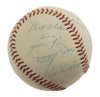 Mickey Mantle Roger Maris Elston Howard Signed 1960's AL Cronin Baseball JSA COA