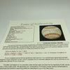 1962 New York Yankees W.S. Champs Team Signed Baseball Mickey Mantle JSA COA