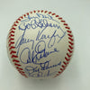 Beautiful No Hitter Pitchers Multi Signed Baseball 22 Sigs With Sandy Koufax JSA