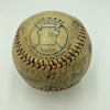 Christy Mathewson Babe Ruth Ty Cobb Ban Johnson Signed 1915 AL Baseball PSA DNA