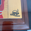 Michael Jordan Signed Last Dance Game Used Final Floor NBA Finals UDA & JSA COA