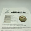 1971 Baltimore Orioles 20 Game Winners Signed Baseball Beckett COA RARE