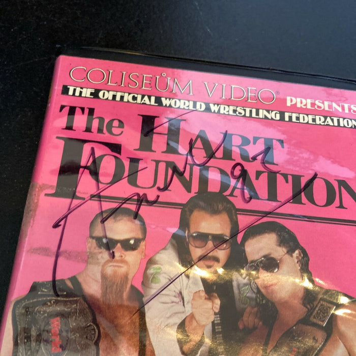 Jim The Anvil Neidhart Signed Vintage WF Wrestling VHS Movie JSA COA