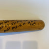 Stan Musial Signed Heavily Inscribed STATS Baseball Bat JSA COA