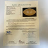 1975 Texas Longhorns Team Signed Football 50+ Sigs Earl Campbell JSA COA