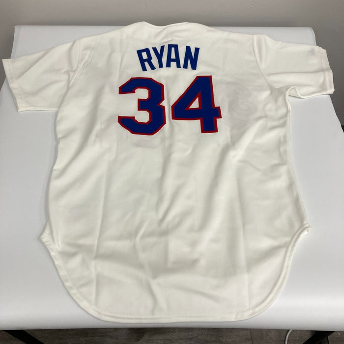 Nolan Ryan Signed Texas Rangers Authentic Game Model Jersey JSA COA