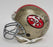 Joe Montana Jerry Rice San Francisco 49ers Legends Signed Game Helmet Beckett