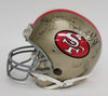 Joe Montana Jerry Rice San Francisco 49ers Legends Signed Game Helmet Beckett