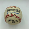 RARE Donnie Moore Single Signed Baseball Angels Dec. Age 35 - 1989 With JSA COA